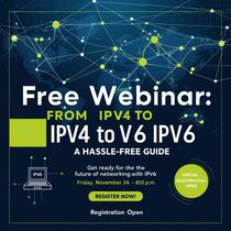 "Webinar Gratuito: De IPv4 a IPv6: Una Guía Sin Complicaciones"